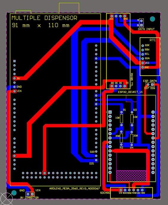 ADC Development Board PCB design