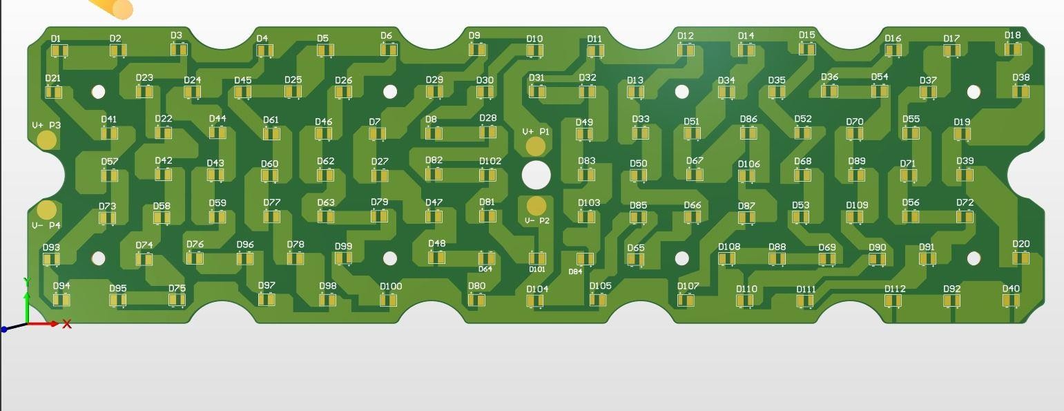 Automatic Geyser System (AGS) Display Board PCB design